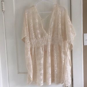 Lace Swim Cover Up